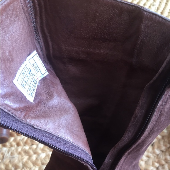 UGG Mid-Calf Suede & leather boots, wooden heel, 7 - Picture 8 of 14